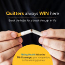 Rising Health - Nicotine Polacrilex Coated Gum 4Mg (Nicotine), Coated Mint Flavor, Stop Smoking Aid; Quit Smoking With Nicotine Gum, 100 Count (4Mg)