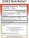 Rna Reset D3K2 Reset  4,000 Iu Vitamin D3 & 100 Mcg K2 Supplement (60 Capsules)