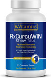 Rx Vitamins Curcuwin - Curcumin For Dogs & Cats - Vitamins And Supplements, Allergy Relief - Provides Immune Support & Aids Digestive Support - Joint Supplement - 90Ct
