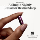 Sakara Night Service Sleep Support Capsules  Natural Sleep Aid With Magnesium Glycinate, Gaba & 5-Htp For Calming, Deep Rest, Better Sleep & Muscle Relaxation  Non-Habit Forming 60 Capsules