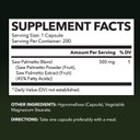 Saw Palmetto For Men Prostate Health Supplement To Promote Urinary Tract Function - 500Mg Per Serving - 200 Count - Dht Blocker Hair Vitamin - Vegan, Non-Gmo Capsules, Over 6 Month Supply