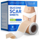 Silicone Scar Sheets - (1.6 X 60) Scar Tape Roll For C-Section, Surgery, Tummy Tuck, Keloids - Invisible, Reusable, Medical-Grade Silicone Scar Strips For Women & Sensitive Skin