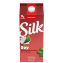 Silk Soymilk, Original, Dairy-Free, Vegan, Non-Gmo Project Verified, Half Gallon, 64 Fl Oz