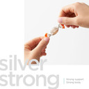 Silver Biotics Colloidal Silver Lozenges | 60 Ppm Silversol Ag4O4 Technology | Immune Support + Throat Soothing | Orange Vitamin C | 21 Count