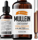 Sirunes Mullein - Verbascum Thapsus Supplement Promoting Lung, Respiratory & Digestive Wellness (4 Fl Oz)