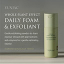 Skin Perfecting Protective Base Prep (1.35 Fl Oz) - And Whole Plant Effect Daily Foam&Exfoliant(2.82Oz)-Soothing Enzyme