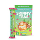 Skinny Teas Instant Tea Sticks  Cleansing Evening Tea  14 Ct  Herbal Detox Blend With Colon And Body Cleansing Herbs  All Natural Gentle Cleanse, Reduce Bloat (Apple Cinnamon)