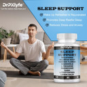 Sleep Aid: Melatonin Valerian Root Passion Flower Chamomile L-Theanine Magnesium Gaba Capsules: 630Mg, 60 Days Supply For Men & Women|Natural Sleep Aid Solution