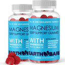 Sleep Gummies Magnesium Bisglycinate - 120 Extra Strength Melatonin With Magnesium Glycinate, Ashwagandha And Lavender, Sleep Support | Magnesium And Melatonin Gummies | 2 Month Supply-Sugar Free