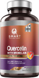Smart Nutra Labs Quercetin With Bromelain- 180 Count, 1200Mg Serving- Supports Immune Health & Energy- Vegan Friendly, Non-Gmo, Gluten Free