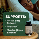 Smarter Nutrition Magnesium Complex - Chelated Magnesium Glycinate + Citrate, Malate For Sleep, Relaxation, Muscle & Nerves + Clinically Proven L-Theanine, Non-Gmo-180 Tablet[90-Day Supply]