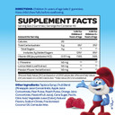 Smurfs Focus Gummies For Kids | Kids Focus And Attention Supplement With Phosphatidylserine | Made With Real Fruit | Doctor Developed | Non-Gmo And No Artificial Flavors Or Colors | 30 Gummies