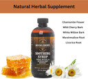 Soothing Herbal Syrup - Upper Respiratory Support, Original Premium Herbal All In One Supplement For Sinus, Bronchi, Throat, And Respiratory Support - 8 Oz