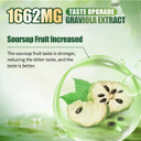 Soursop Bitters Liquid With Black Seed, Turmeric & Moringa-Pure 15 In 1 Herb Soursop Tea For Immune System, Digestive & Gut Health, Antioxidant,Skin Health Support 8 Fl Oz