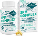 Specialized Pro-Resolving Mediators And Spms Precursors Complex, Spm Supplement For Balanced Immune Response, Brain, Tissue & Cellular - 120 Softgels