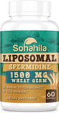 Spermidine Supplement 15 Mg - 99% Purity, High Absorption, 1500 Mg Fermented Wheat Germ Extract With Zinc & Thiamin, Spermidine For Men & Women - Cellular Renewal, Aging Defense, Energy, 240 Softgels