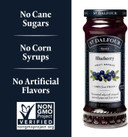 St. Dalfour Blueberry Fruit Spread - 10Oz - 100% From Fruit, No Artificial Ingredients, Non-Gmo, No Cane Sugars, All Natural, Made In France