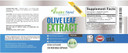 Super Strength Best Olive Leaf Extract (Non-Gmo) - 20% Oleuropein - Immune Support Supplement - Up To 4 Months - 750Mg Capsules - Vegetarian - 120 Count