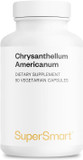 Supersmart - Chrysantellum Americanum 1200Mg Per Day (High Strength) - Herb Supplement - Known As American Chrysanthemum & Golden Chamomile | Non-Gmo & Gluten Free - 90 Vegetarian Capsules