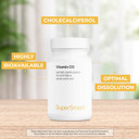 Supersmart - Vitamin D3 1000 Iu Per Day - Vitamins For Strengthen Bones - Cells Protector | Non-Gmo & Gluten Free - 150 Softgels