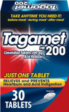 Tagamet Icy Cool Mint Acid Reducer, Cimetidine Tablets 200Mg, 30 Count
