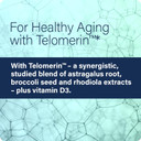 Telomere Pro | Supports Cellular Health, Energy Production, And Healthy Aging | Formulated With Vitamin D3, Rhodiola And Astragalus | Natural Telomerase Supplement, 30 Servings