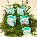 The Honey Pot Company - 64Ct - Herbal Pads For Women - Super W/Wings - Infused W/Essential Oils For Cooling Effect, Organic Cotton Cover, & Ultra-Absorbent Pulp Core - Feminine Care - Fsa & Hsa