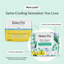 The Honey Pot Company - 64Ct - Herbal Sanitary Pads For Women - Heavy Flow W/Wings - Infused W/Essential Oils For Cooling Effect & Organic Cotton Cover - Feminine Care - Fsa & Hsa