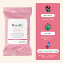 The Honey Pot Company - Postpartum Pads, Wash, & Wipe Bundle - Postpartum Essentials - 12Ct Pads, Witch Hazel Feminine Wash, 20Ct Witch Hazel Feminine & Hemorrhoid Wipes