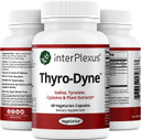 Thyro-Dyne - Iodine, Tyrosine & Plant Extracts For Thyroid Support- Gluten Free, Dairy Free, Soy Free - 60 Capsules (30 Servings)