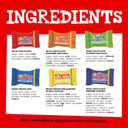 TonyS Chocolonely Assorted Chocolate Candy Pieces, Belgian Milk & Dark Chocolate, Caramel Sea Salt, Almond Sea Salt, Honey Almond Nougat, Pretzel Toffee, Made From Quality Fairtrade Cocoa, 4.44 Oz