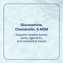 Trace Minerals Glucosamine/Chondroitin/Msm - Liquid Supplement Aids Body Mineral Health - Support For Bone Strength & Joint Health - Mobility Support Supplement - Natural Blueberry Flavor, 32 Fl Oz