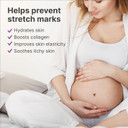 Trilastin Maternity Stretch Mark Prevention Cream (4Oz) Bundle With Sillicone Scar Sheets (6 Count) | Pregnancy Must-Have | Safe And Hypoallergenic Gift For First-Time Moms | Postpartum Essentials