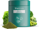 Trubrain Daily Greens: Sustained Brain Nourishment | 75 Plant-Based Ingredients, Superfoods, & Probiotics In Greens Powder | Vegan, Paleo, Keto-Friendly