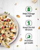 True Elements Diet Muesli 1Kg - Certified Gluten Free Muesli, Loaded With 41% Millets| Muesli Sugar Free | Diet Food | High In Protein