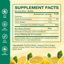 Trueseamoss Pina Colada Sea Moss Lemonade  Coconut Pineapple Infused Sea Moss Drink  Vegan & Tropical Hydration  4 X 12 Fl Oz Bottles  Made In Usa