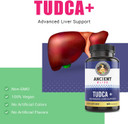 Tudca 500Mg, 60 Capsules (Tauroursodeoxycholic Acid)- Bile Salts Liver Support Supplement, Natural Bitter Taste- Vegan Friendly, Non Gmo, Gluten Free Capsules By Ancient Bliss