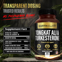 Turkesterone Tongkat Ali For Men And Women  High Potency Turkesterone Supplement For Men With Tongkat Ali  2-In-1 Natural Energy, Hormonal & Fitness Support  Pure Non-Gmo Formula  180 Capsules