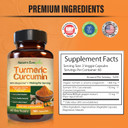 Turmeric Curcumin With Black Pepper Extract (Bioperine) & Organic Turmeric Vegan Joint Support Supplement. Extract 95% Curcuminoids 1965Mg Supplement For Healthy Joints & Immune Support. 180 Capsules