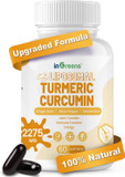 Turmeric Supplement 2275Mg, 95% Curcumin, Liposomal Curcumin For Best Absorption, Curcumin Supplement For Joint Support, Bottled In Usa - 60 Softgels
