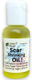 Urban Releaf Scar Shrinking Oil ! Gently Fades Tissue Damage, Nourishing Vegan Effective. Helps Keloids, Bumps, Raised Scars. 100% Natural Remedy