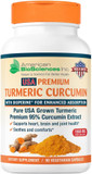 Usa Premium Turmeric Curcumin With Bioperine 1500Mg - 95% Standardized Curcuminoids & Black Pepper Extract For Enhanced Absorption - Natural Joint Support - 90 Capsules