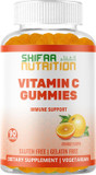 Vegan Vitamin C Gummies | 90 Gummies, 250Mg 45 Servings | Non-Gmo | Gluten-Free, Gelatin-Free | Immune Support Gummies & Seasonal Support For Kids & Adults Halal Vitamins