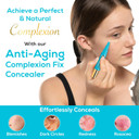 Veil Cosmetics - Complexion Fix Concealer - Liquid Concealer For Under Eye + Dark Circles - Highlight, Contour, Correct - Anti-Aging - Vegan Makeup Pen - Hydrating Lightweight (1N Porcelain Neutral)