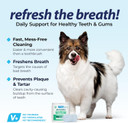 Vetnique Dentabliss - Dog Teeth Cleaning Finger Mitt Dental Wipe - Dog Plaque & Tartar Prevention With Brushing Beads - Flavored Dog Teeth Wipes, Dog Breath Freshener (Peppermint)