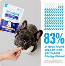 Vetnique Dermabliss Seasonal Dog Allergy Relief & Immune Support Supplement Allergy Chews For Dogs Itching And Licking With Omega 3 Fish Oil & Probiotics For Itch Relief (60 Count Chews)
