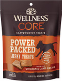 Wellness Core Dog Treats, Natural, Grain Free, Tender Jerky, Beef & Venison (4 Ounce Bag)