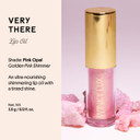 Winky Lux Very There Lip Oil, Hydrating Baby Pink Tint With Jojoba Oil, Non-Sticky Glossy Lip Oil, Tinted Pink Gloss For Juicy Lip, Passion