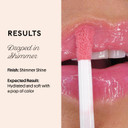 Winky Lux Very There Lip Oil, Hydrating Berry Tint With Jojoba Oil, Non-Sticky Glossy Lip Oil, Tinted Red Gloss For Juicy Lip, Berry