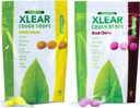 Xlear Xylitol Sugar-Free Cough Drops For Adults And Kids, Sugarless Dry Mouth Lozenges For Sore Throat Relief, Non-Gmo, Gluten-Free, Natural Black Cherry And Honey Lemon, 30 Count Each (Variety Pack)